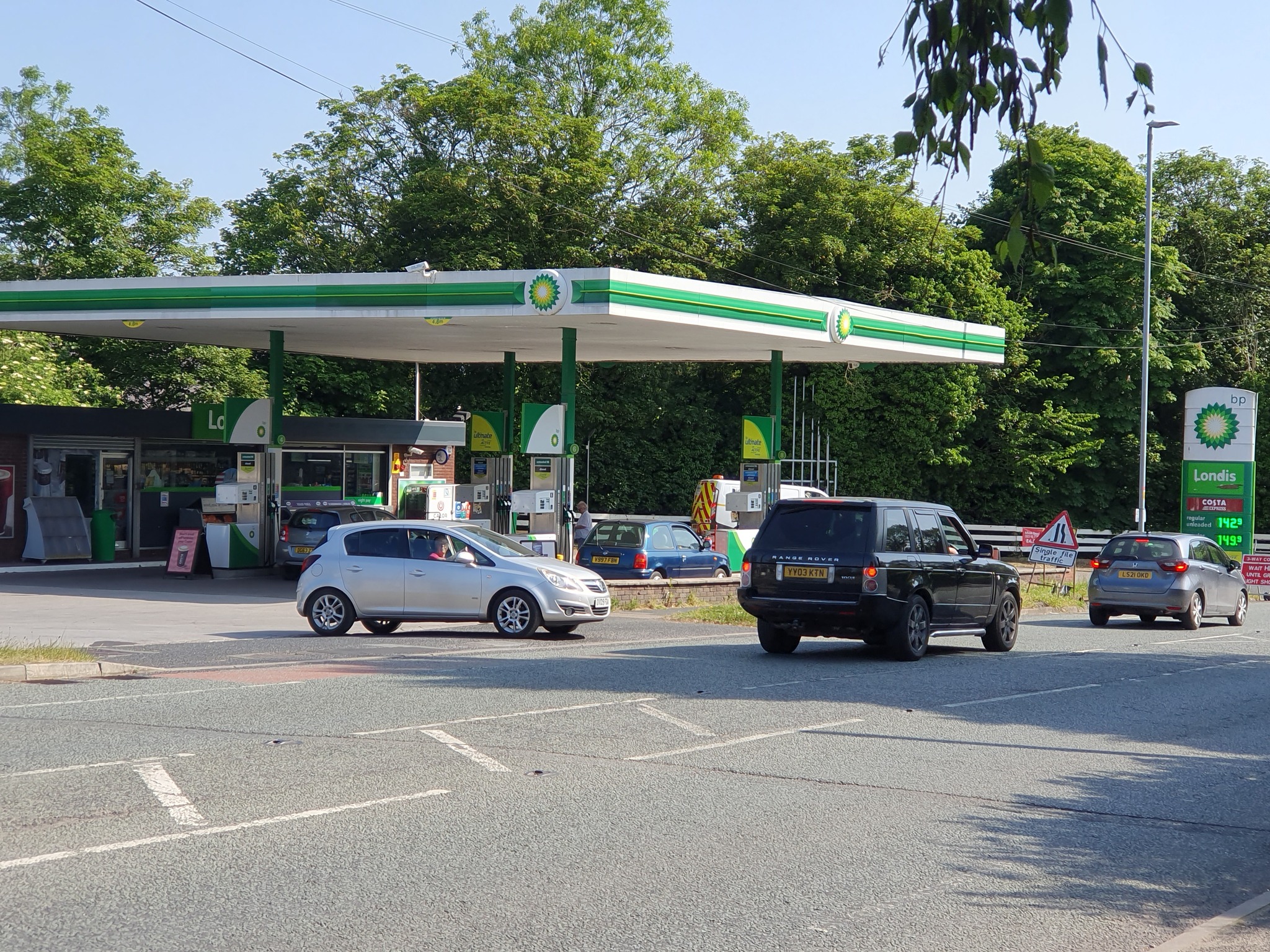 Crewe Road Service Station